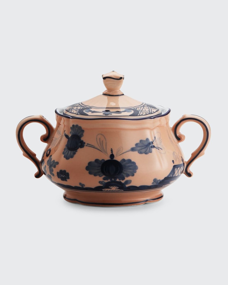 Antico Doccia Sugar Bowl With Cover